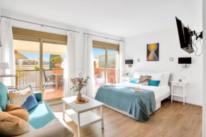 Modern beach apartment Romana Playa 723 in Marbella, Elviria